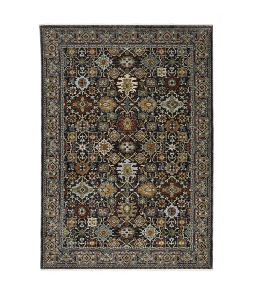 Oriental Weavers Area Rug Aberdeen 4922D Blue 6' 7" X  9' 6"