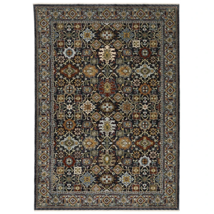 Oriental Weavers Area Rug Aberdeen 4922D Blue 6' 7" X  9' 6"