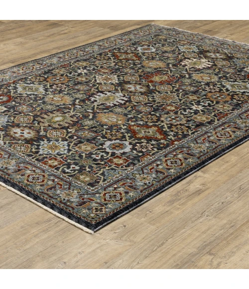 Oriental Weavers Area Rug Aberdeen 4922D Blue 6' 7" X  9' 6"