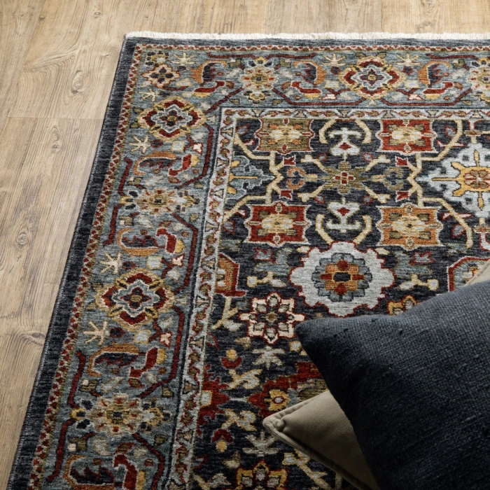 Oriental Weavers Area Rug Aberdeen 4922D Blue 6' 7" X  9' 6"