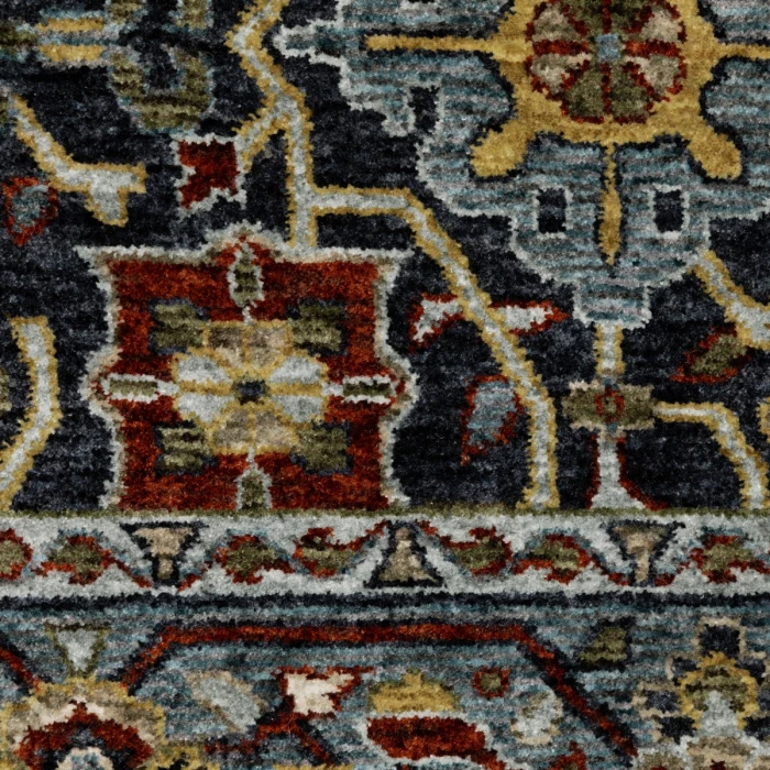 Oriental Weavers Area Rug Aberdeen 4922D Blue 6' 7" X  9' 6"