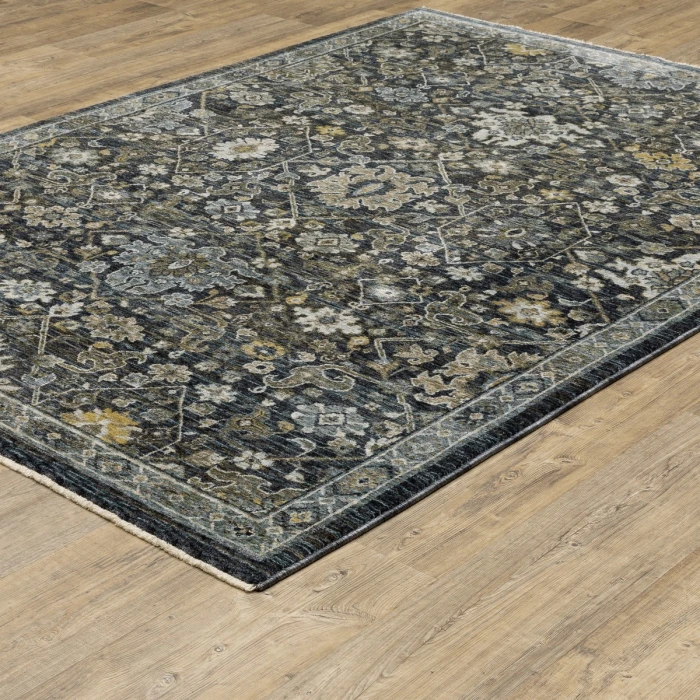 Oriental Weavers Area Rug Aberdeen 533K1 Blue 6' 7" X  9' 6"