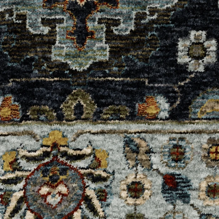 Oriental Weavers Area Rug Aberdeen 561B1 Blue 7'10" X 10'10"