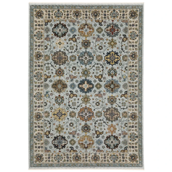 Oriental Weavers Area Rug Aberdeen 561W1 Blue 5' 3" X  7' 6"