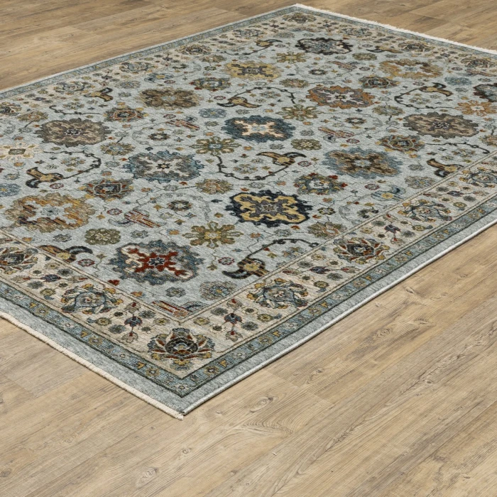 Oriental Weavers Area Rug Aberdeen 561W1 Blue 5' 3" X  7' 6"
