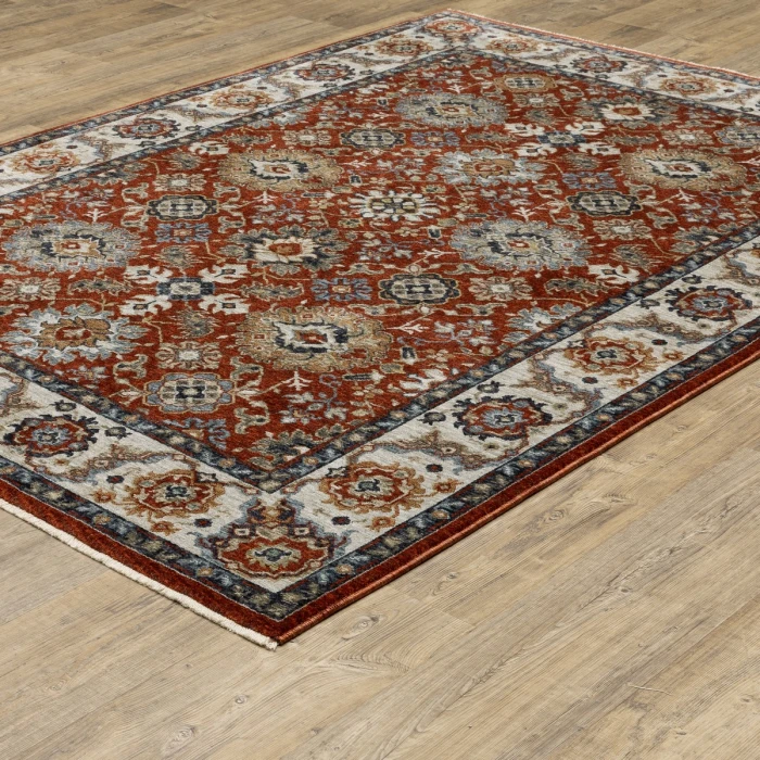 Oriental Weavers Area Rug Aberdeen 562R1 Red 7'10" X 10'10"