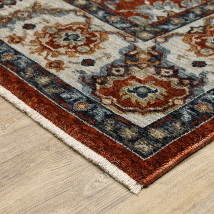 Oriental Weavers Area Rug Aberdeen 562R1 Red 7'10" X 10'10"