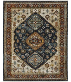 Oriental Weavers Aberdeen 005W1 Blue/ Multi Area Rug 3 ft. 3 in. X 5 ft. Rectangle