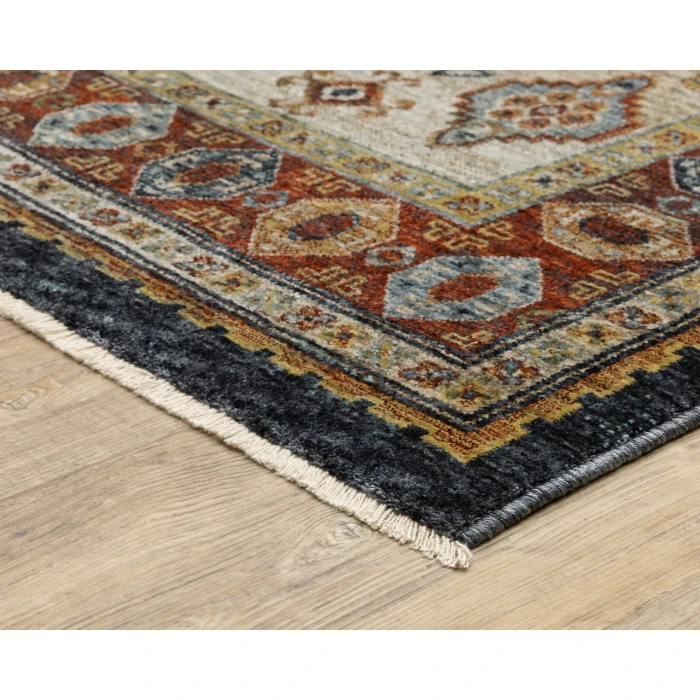Oriental Weavers Area Rug Aberdeen 005W1 Blue 3' 3" X  5'