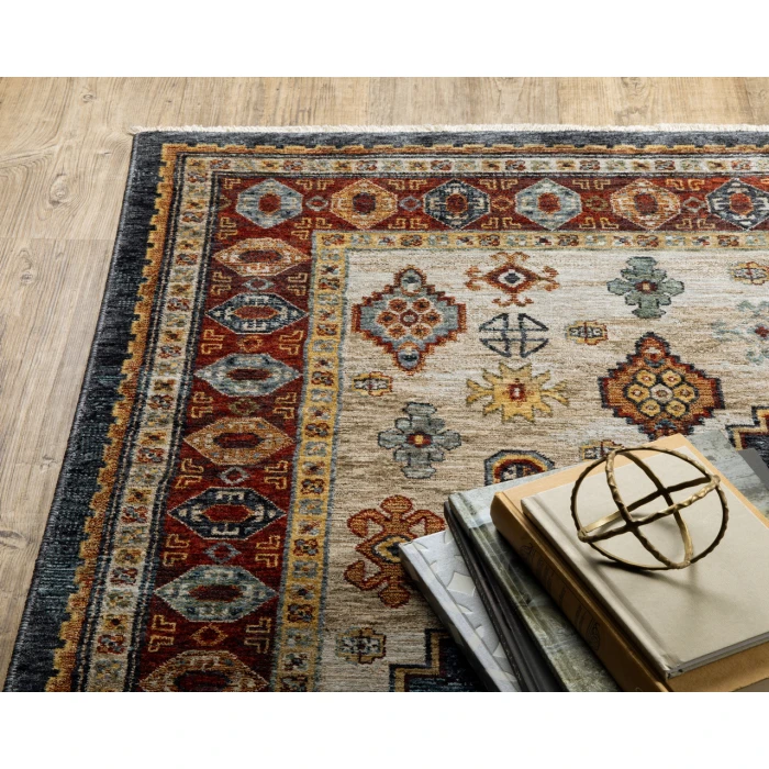 Oriental Weavers Area Rug Aberdeen 005W1 Blue 3' 3" X  5'