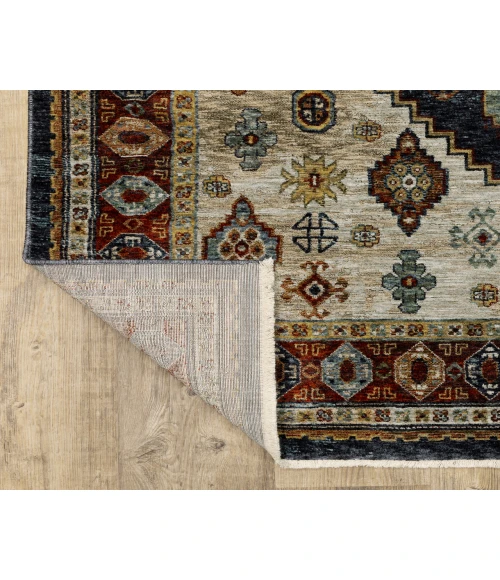 Oriental Weavers ABERDEEN 5w Blue/Multi Rug 2'X3'