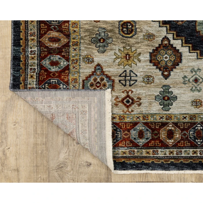 Oriental Weavers ABERDEEN 5w Blue/Multi Rug 2'X3'