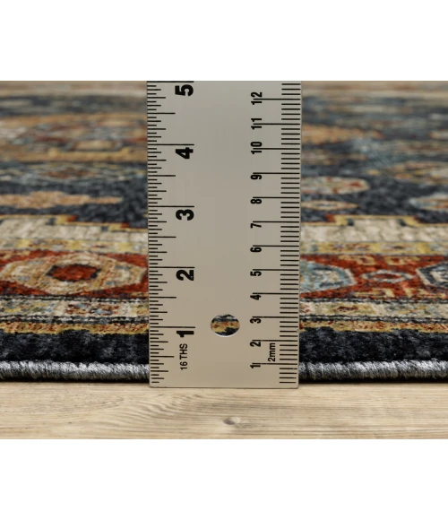 Oriental Weavers ABERDEEN 5w Blue/Multi Rug 2'X3'