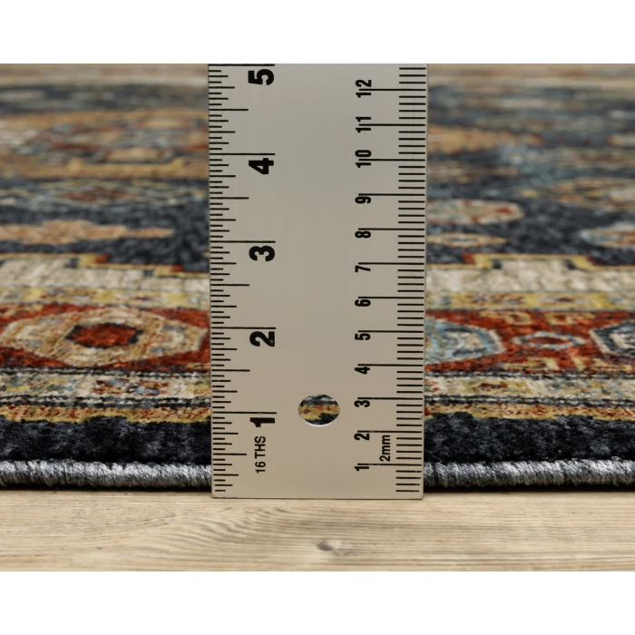 Oriental Weavers ABERDEEN 5w Blue/Multi Rug 2'X3'
