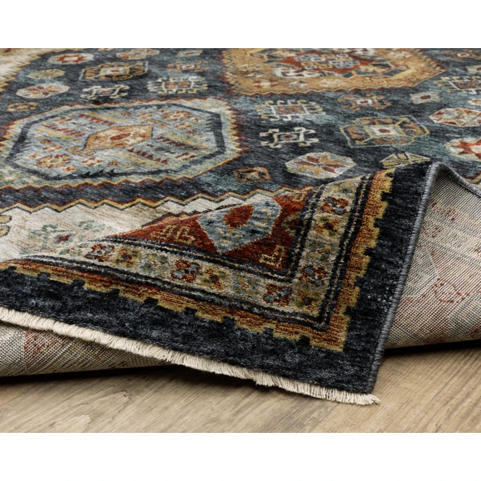 Oriental Weavers ABERDEEN 5w Blue/Multi Rug 2'X3'