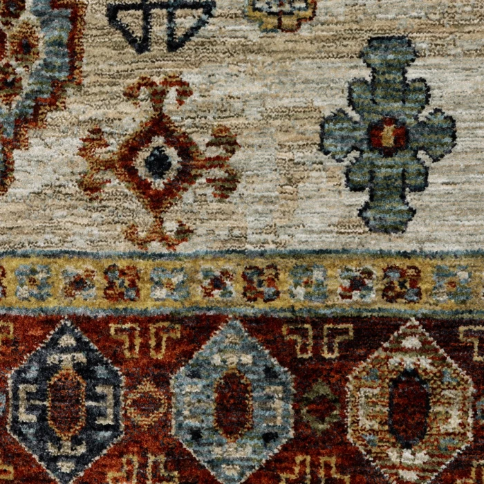 Oriental Weavers Area Rug Aberdeen 005W1 Blue 3' 3" X  5'