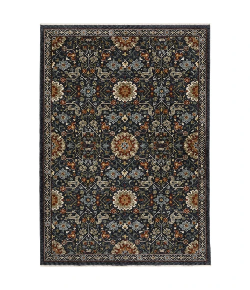 Oriental Weavers Area Rug Aberdeen 006B1 Blue 9'10" X 12'10"