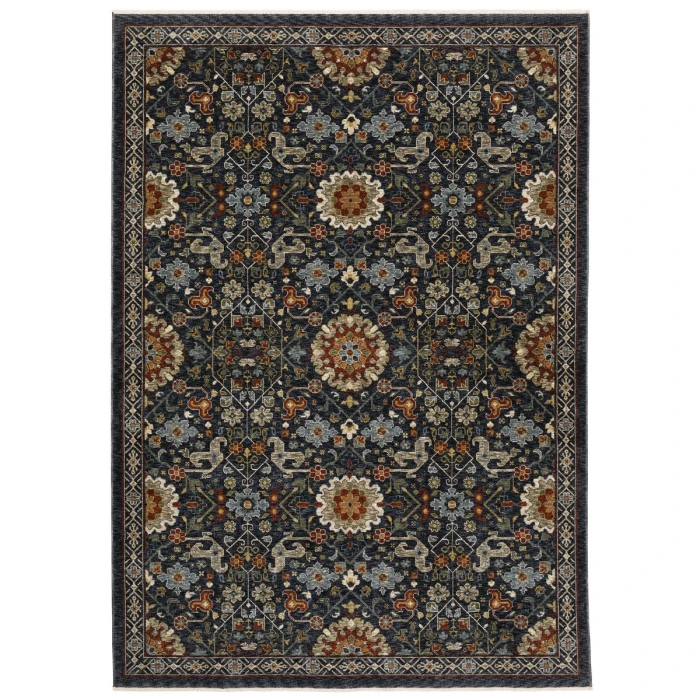 Oriental Weavers Area Rug Aberdeen 006B1 Blue 7'10" X 10'10"