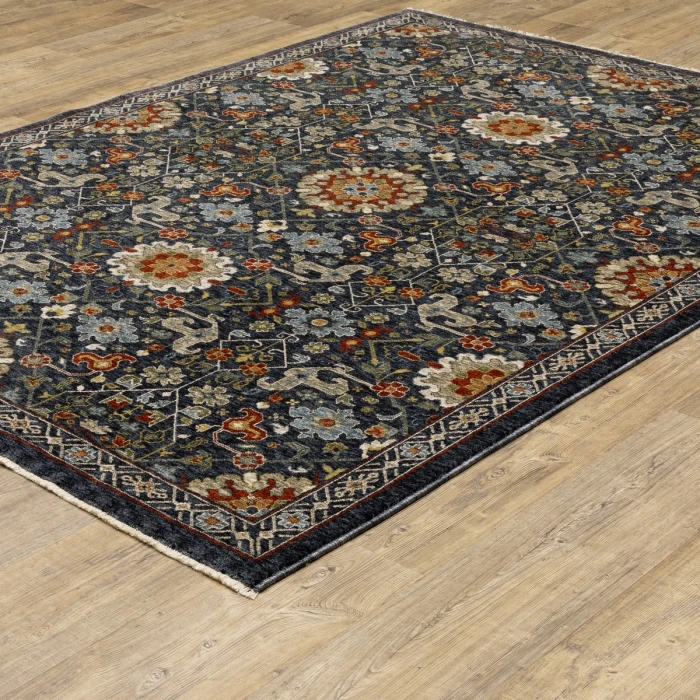 Oriental Weavers Area Rug Aberdeen 006B1 Blue 7'10" X 10'10"