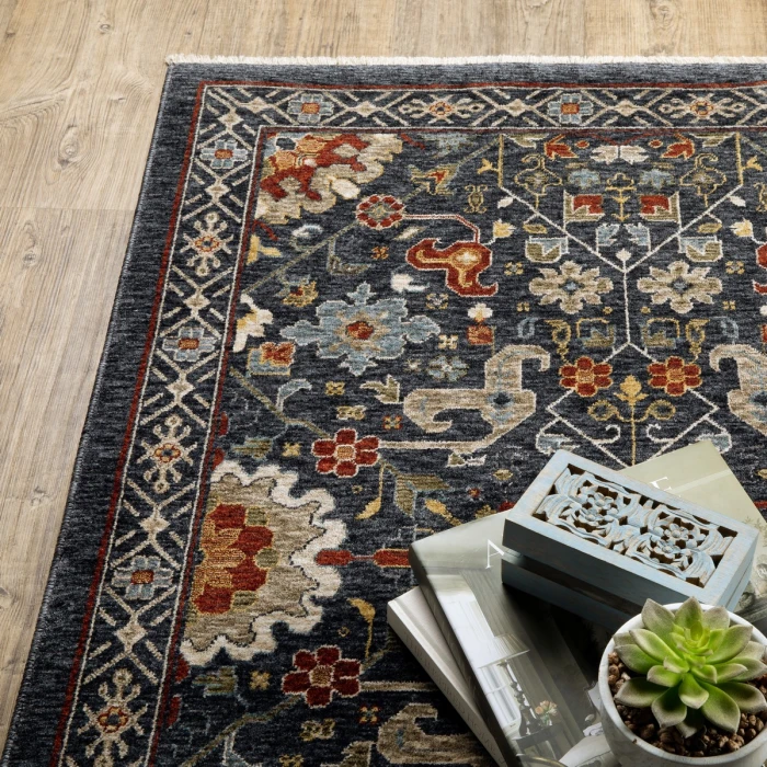 Oriental Weavers Area Rug Aberdeen 006B1 Blue 7'10" X 10'10"