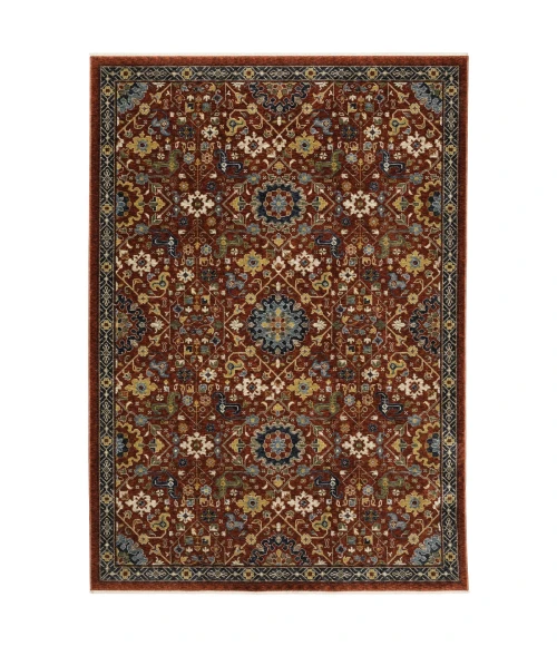 Oriental Weavers Area Rug Aberdeen 006R1 Red 7'10" X 10'10"