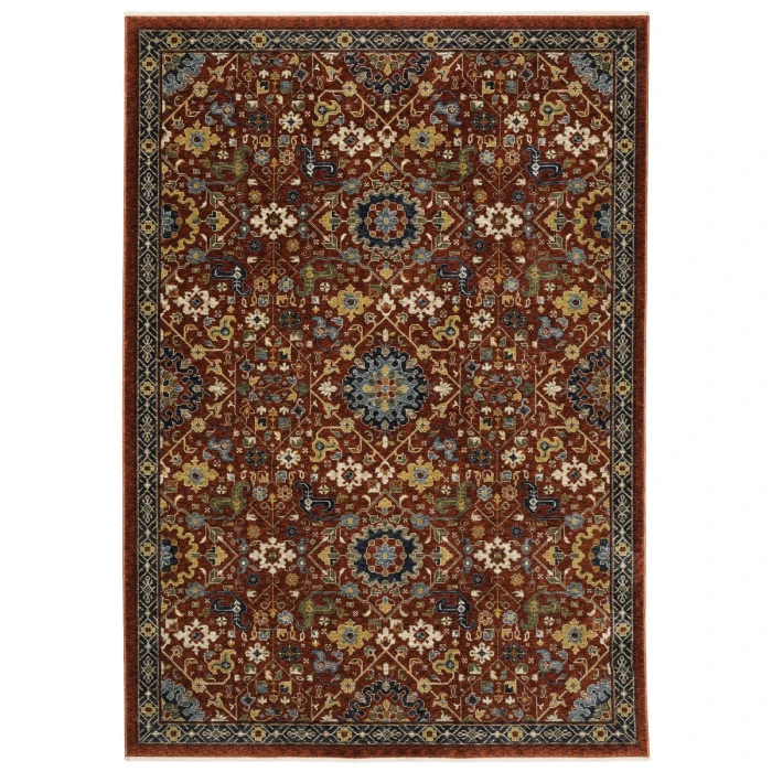 Oriental Weavers Area Rug Aberdeen 006R1 Red 5' 3" X  7' 6"