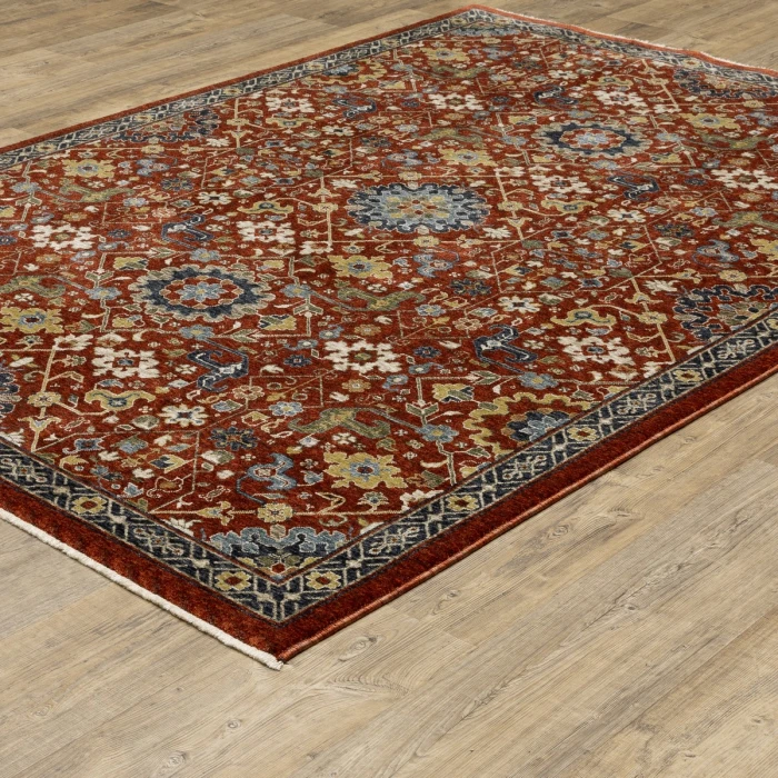 Oriental Weavers Area Rug Aberdeen 006R1 Red 5' 3" X  7' 6"