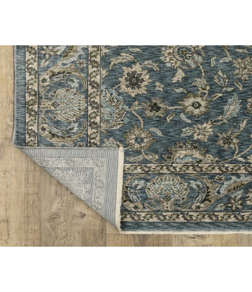 Oriental Weavers ABERDEEN 70h Blue/Beige Rug 5'3X7'6