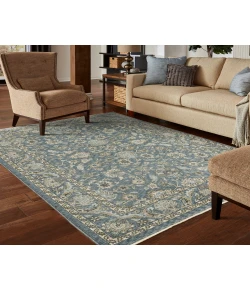 Oriental Weavers Aberdeen 70H Blue/ Beige 2 Ft. X 3 Ft. Rectangle Rug