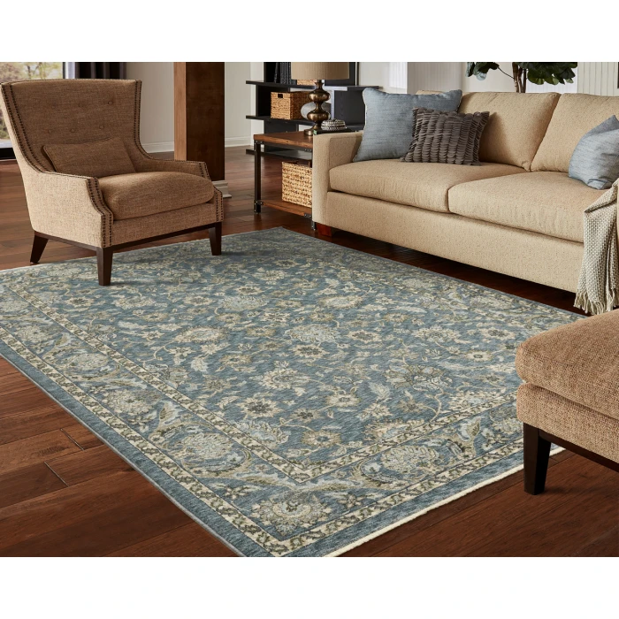 Oriental Weavers ABERDEEN 70h Blue/Beige Rug 3' 3X5'
