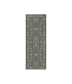 Oriental Weavers Aberdeen 70H Blue/ Beige 2 Ft. 3 In. X 7 Ft. 6 In. Runner Rug