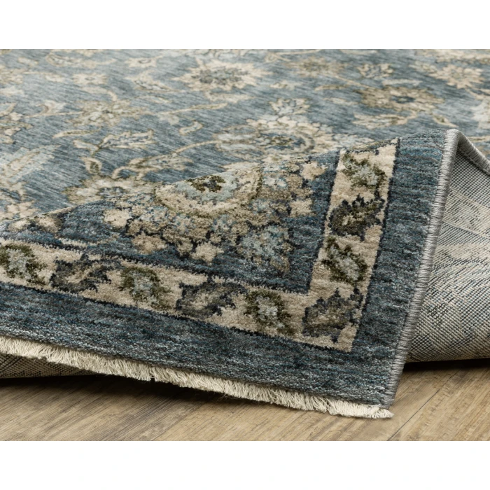 Oriental Weavers ABERDEEN 70h Blue/Beige Rug 3' 3X5'