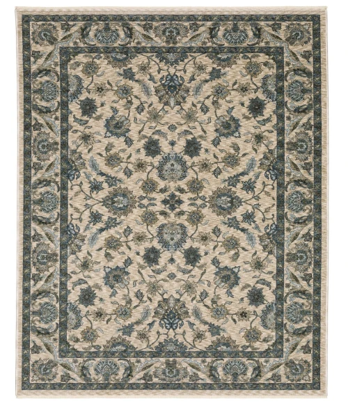 Oriental Weavers ABERDEEN 70i Beige/Blue Rug 3' 3X5'