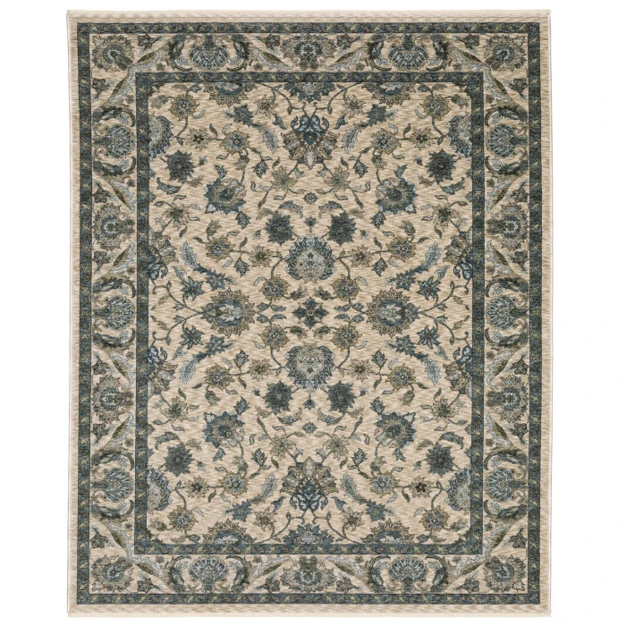 Oriental Weavers ABERDEEN 70i Beige/Blue Rug 3' 3X5'