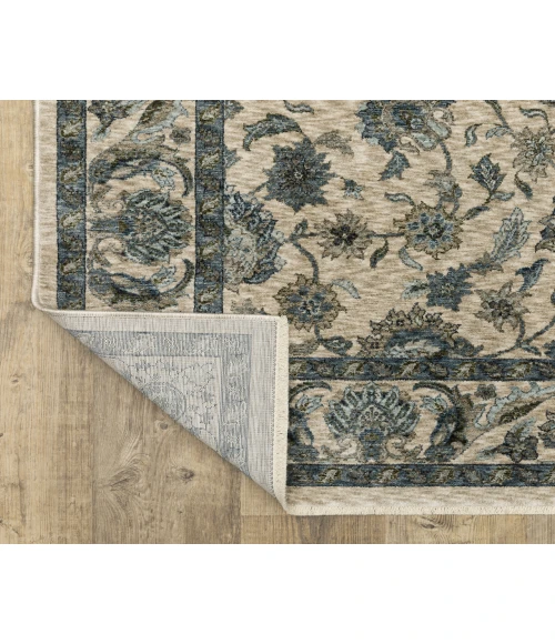 Oriental Weavers ABERDEEN 70i Beige/Blue Rug 3' 3X5'