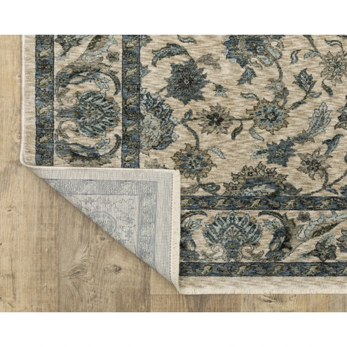 Oriental Weavers ABERDEEN 70i Beige/Blue Rug 3' 3X5'