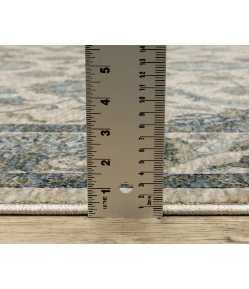 Oriental Weavers ABERDEEN 70i Beige/Blue Rug 3' 3X5'