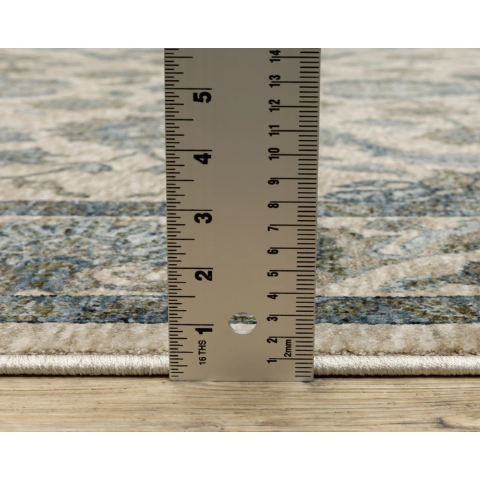 Oriental Weavers ABERDEEN 70i Beige/Blue Rug 3' 3X5'