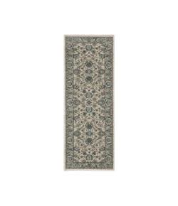 Oriental Weavers Aberdeen 70I Beige/ Blue 2 Ft. 3 In. X 7 Ft. 6 In. Runner Rug