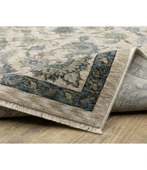Oriental Weavers ABERDEEN 70i Beige/Blue Rug 3' 3X5'