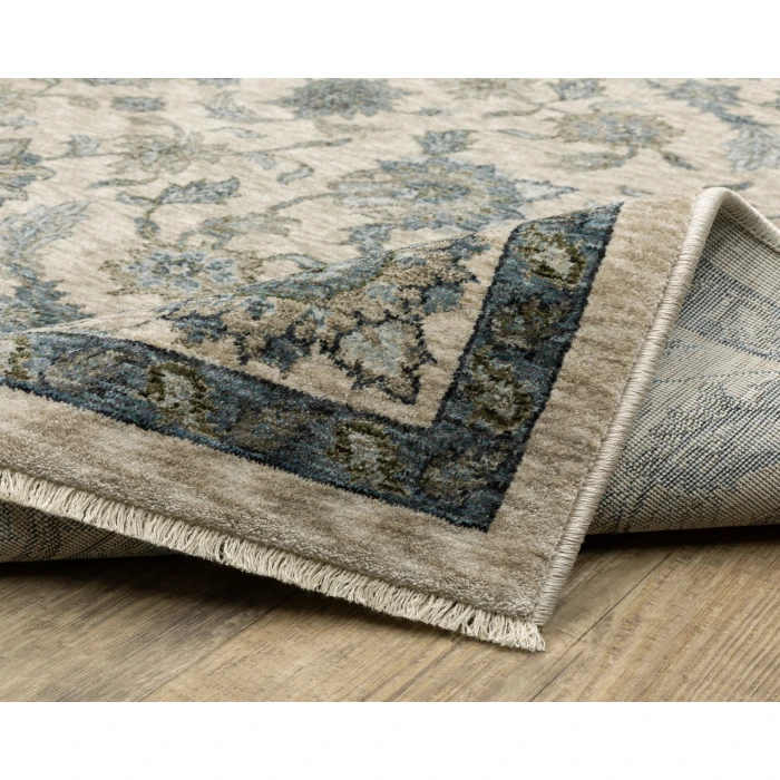 Oriental Weavers ABERDEEN 70i Beige/Blue Rug 3' 3X5'