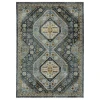 Oriental Weavers Aberdeen 7150B Blue/ Gold Area Rug 3 ft. 3 in. X 5 ft. Rectangle