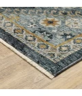 Oriental Weavers Area Rug Aberdeen 7150B Blue 6' 7" X  9' 6"