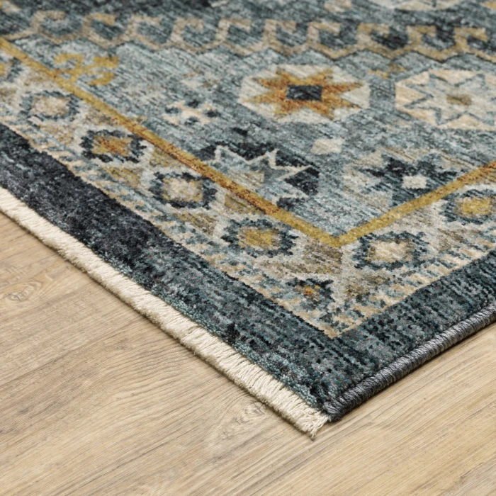 Oriental Weavers Area Rug Aberdeen 7150B Blue 2' X  3'