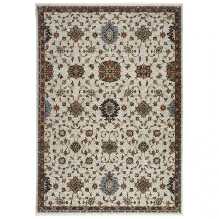 Oriental Weavers Area Rug Aberdeen 751W1 Ivory 6' 7" X  9' 6"