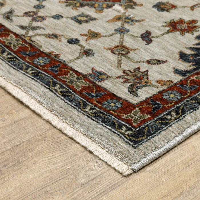 Oriental Weavers Area Rug Aberdeen 751W1 Ivory 6' 7" X  9' 6"