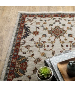 Oriental Weavers Aberdeen 751W1 Ivory/ Multi Area Rug 3 ft. 3 in. X 5 ft. Rectangle