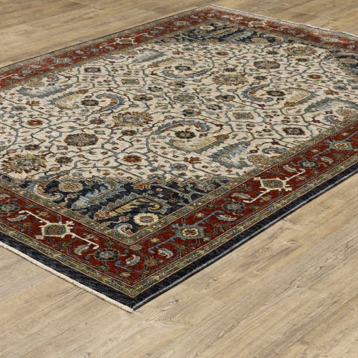 Oriental Weavers Area Rug Aberdeen 752W1 Ivory 6' 7" X  9' 6"