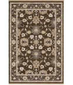 Oriental Weavers ACACIA Brown ACA01 7ft.10in. X 10ft.10in. Rect. Rug