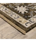Oriental Weavers ACACIA Brown ACA01 7ft.10in. X 10ft.10in. Rect. Rug